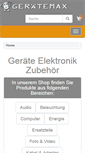 Mobile Screenshot of geraetemax.de